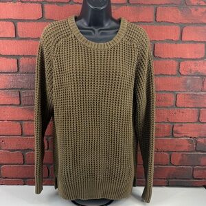 Michael Kors Olive Green Knitted Sweater – Women's Medium‎ – Casual Pullover